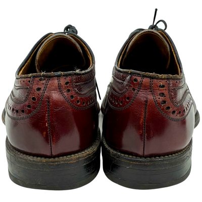 ALLEN EDMONDS マカリスター ウィングチップシューズ 6275 サイズ25cm ワイン アレンエドモンズ 【101059245008】