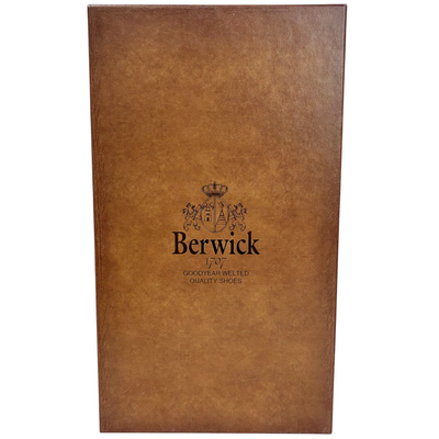 Berwick ストレートチップ シューズ 5224 サイズUK5(約24.5cm相当) ブラックスムース バーウィック 【101059400007】