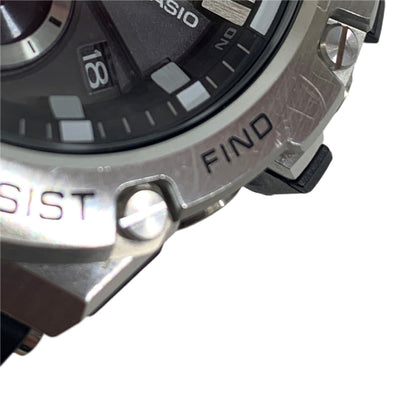 CASIO G-SHOCK 腕時計 GST-B100-1AJF ブラック×シルバー タフソーラー カシオ メンズ  腕時計 【101059465003】
