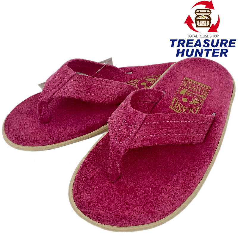 ISLAND SLIPPER サンダル PT203 PEANUT SUEDE サイズ23cm ピンク アイランドスリッパ 【101059497006】