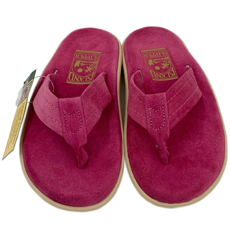 ISLAND SLIPPER サンダル PT203 PEANUT SUEDE サイズ23cm ピンク アイランドスリッパ 【101059497006】