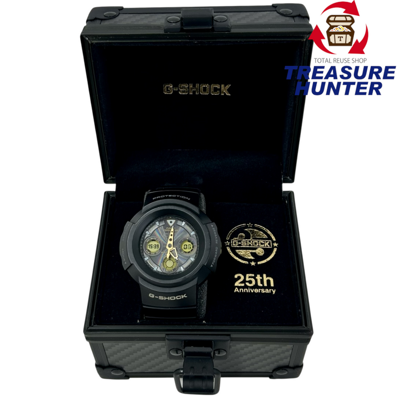 CASIO G-SHOCK クォーツ 腕時計 25周年記念モデル AWG-525A カシオ 【101059630006】