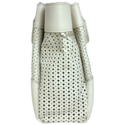 COLE HAAN パンチングレザー 2wayショルダーバッグ U04364 アイボリー コールハーン 【101059724007】