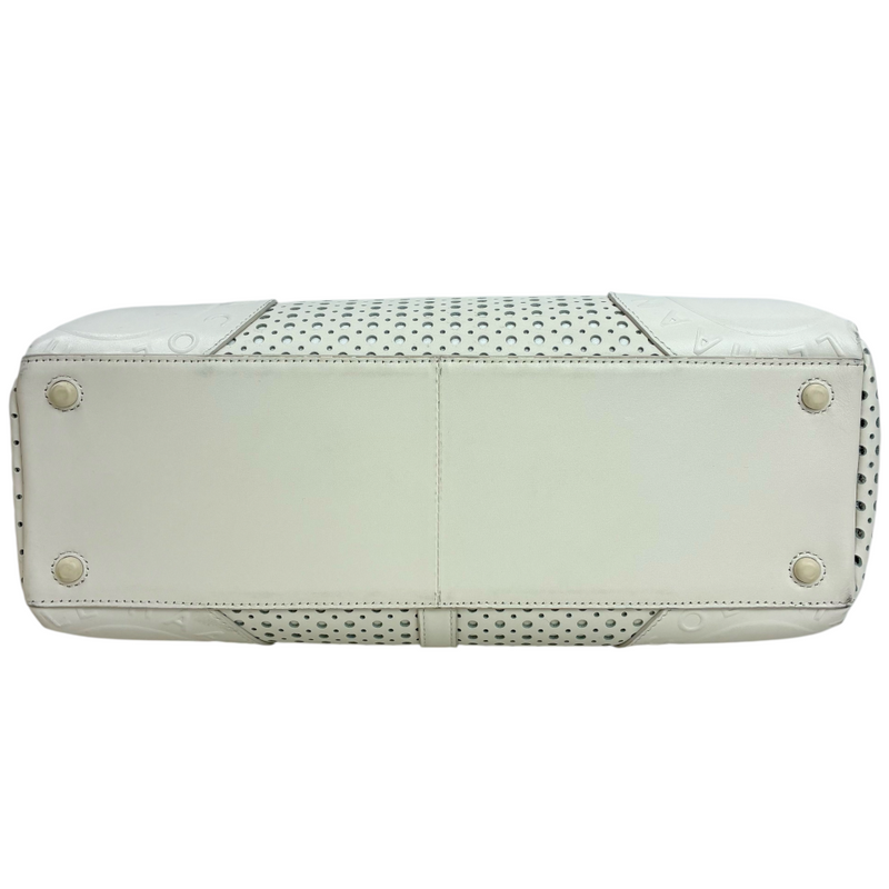 COLE HAAN パンチングレザー 2wayショルダーバッグ U04364 アイボリー コールハーン 【101059724007】