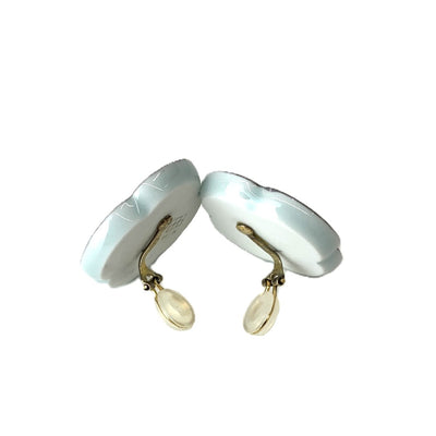 HiN(ヒン)　伊万里焼　イヤリング　木瓜　Mokkou seiji 陶磁器ジュエリー　レディース　アクセサリー 【101059794008】