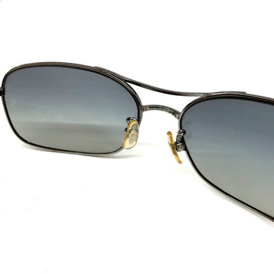 Ray・Ban(レイバン)  サングラス RB8037 004/T3 シルバー×ブラック スモークグリーンポラライズドレンズ  【101059816003】
