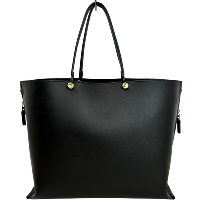 ROPE E'POR Y BAG Wide ブラック×ライトグリーン 2wayトートバッグ ロペ エポール 【101059848007】
