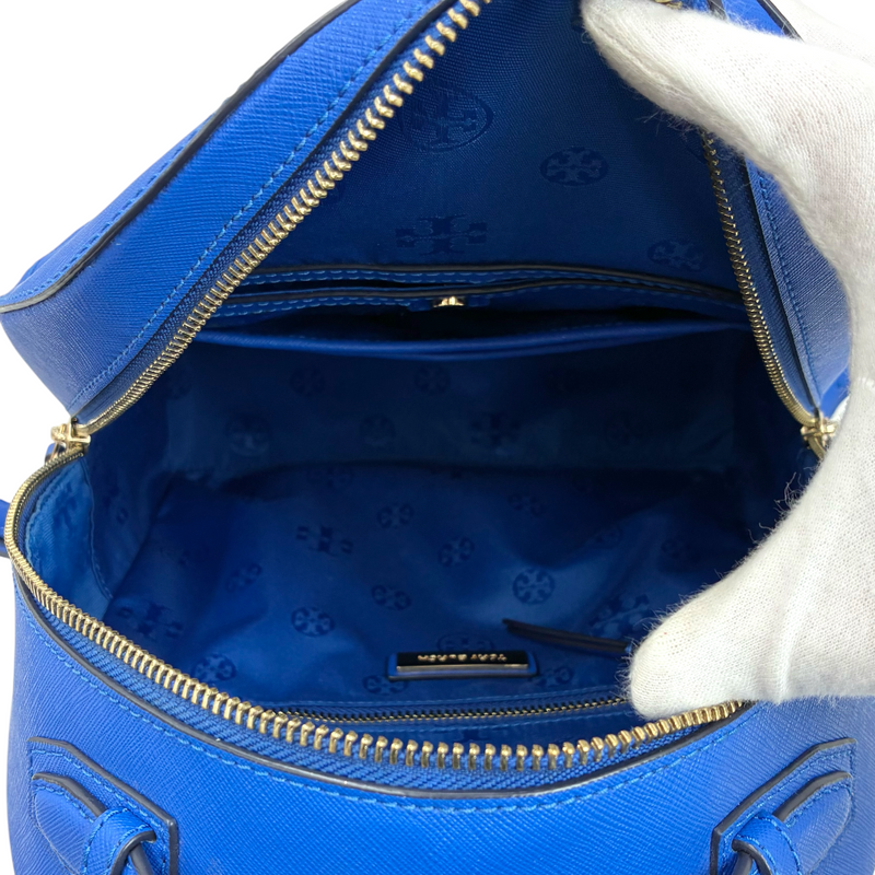 TORY BURCH エマーソン バックパック 55487 ブルー トリーバーチ 【101060017007】