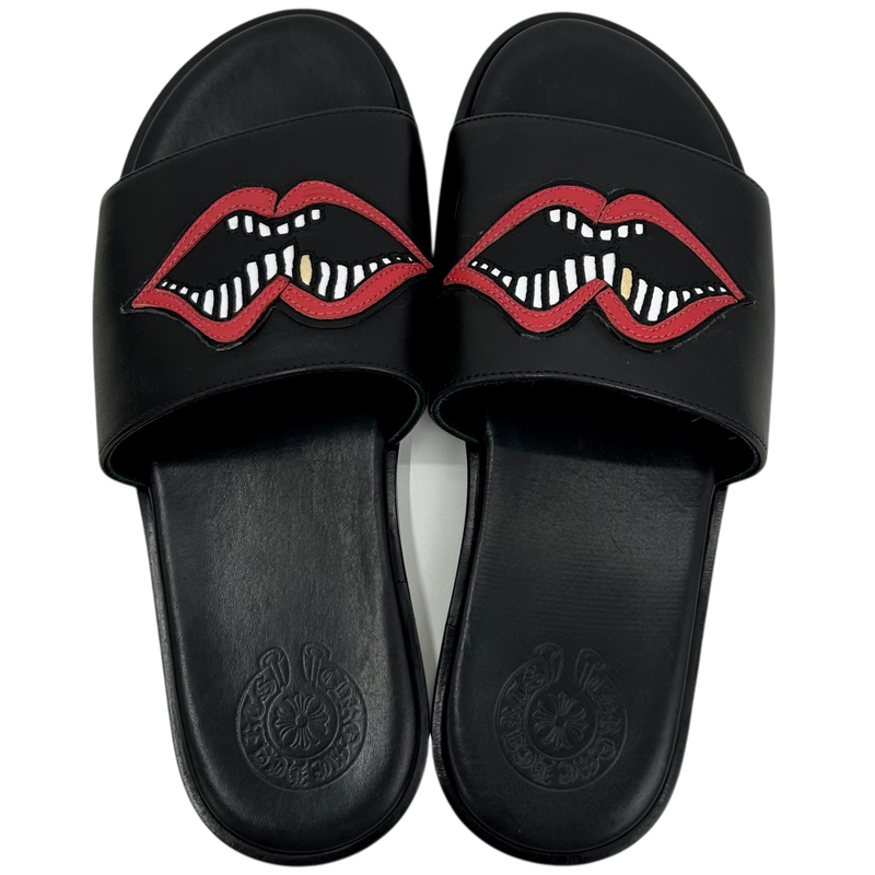 CHROME HEARTS×Matty Boy チョンパーパッチサンダル PP SHOES U SLIDE CHMPR サイズ40(約26cm相当) ブラック クロムハーツ×マッティボーイ 【101060083007】