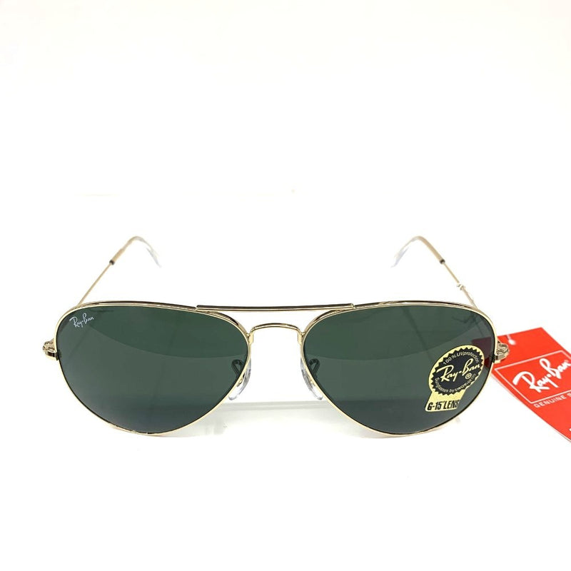 Ray-Ban(レイバン) サングラス RB3025 ポリッシュアリスタゴールド×グリーンレンズ 58□14 3N 未使用品 【101060268003】