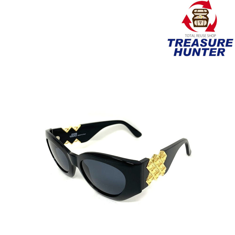 GIANNI VERSACE(ヴェルサーチ)　サングラス　メデューサ柄　420/D 852 ブラックレンズ　 【101060475001】