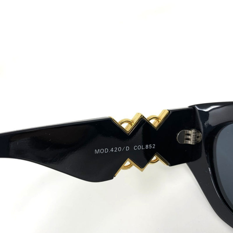 GIANNI VERSACE(ヴェルサーチ)　サングラス　メデューサ柄　420/D 852 ブラックレンズ　 【101060475001】
