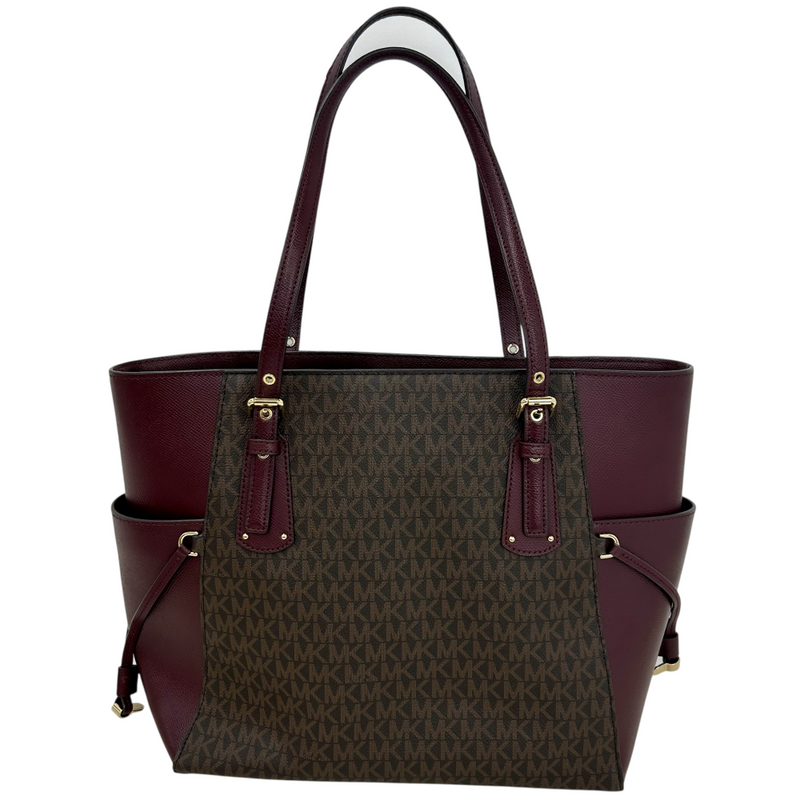 MICHAEL KORS トートバッグ VOYAGER 30F8GV6T8B ブラウン マイケルコース 【101060503006】