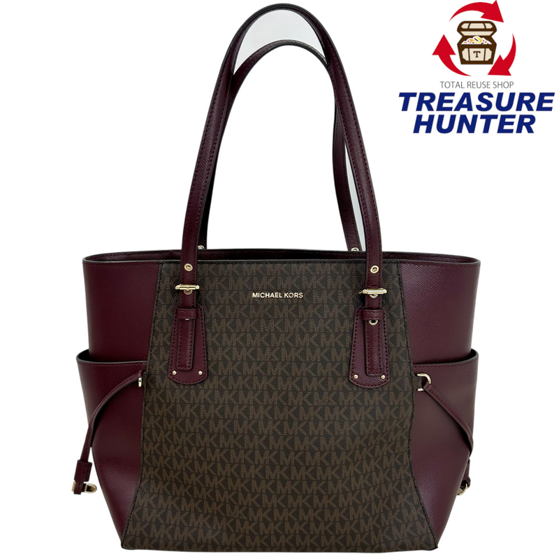 MICHAEL KORS トートバッグ VOYAGER 30F8GV6T8B ブラウン マイケルコース 【101060503006】