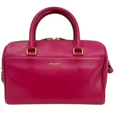 SAINT LAURENT レザー ベイビーダッフル 330958 ピンク 2wayバッグ サンローラン 【101060792007】