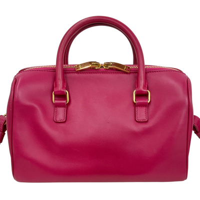 SAINT LAURENT レザー ベイビーダッフル 330958 ピンク 2wayバッグ サンローラン 【101060792007】