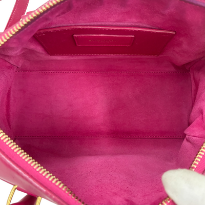 SAINT LAURENT レザー ベイビーダッフル 330958 ピンク 2wayバッグ サンローラン 【101060792007】