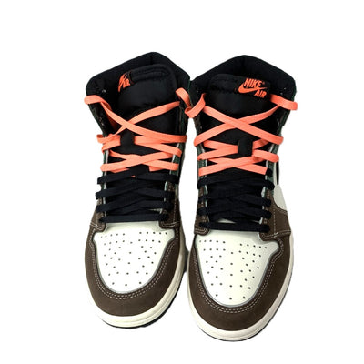 NIKE(ナイキ)　エアジョーダン 1　レトロ　ハイ OG ハンドクラフテッド　DH3097-001  28cm ブラック×ブラウン×ダークチョコレート×グリーン 【101060794003】