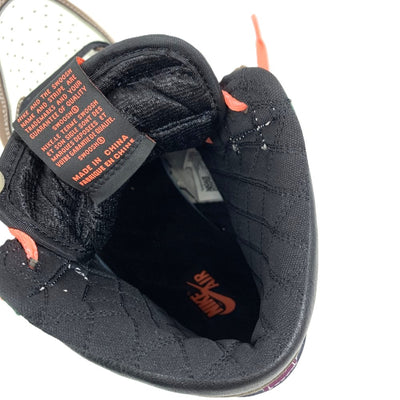 NIKE(ナイキ)　エアジョーダン 1　レトロ　ハイ OG ハンドクラフテッド　DH3097-001  28cm ブラック×ブラウン×ダークチョコレート×グリーン 【101060794003】