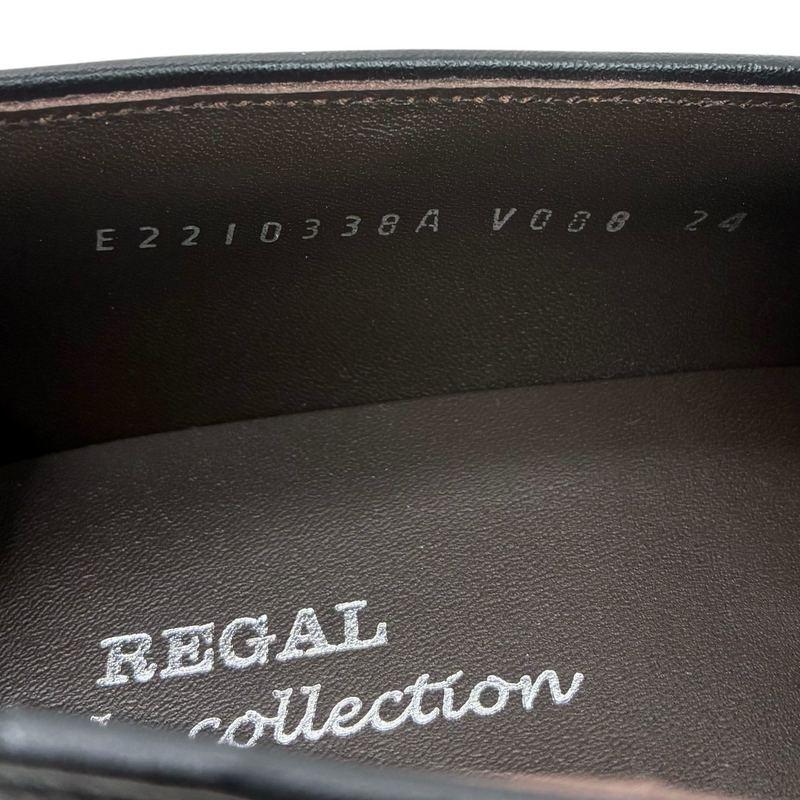 REGAL タッセルローファー V088 サイズ24cm 実寸25.5～26 ブラック リーガル 【101060834008】