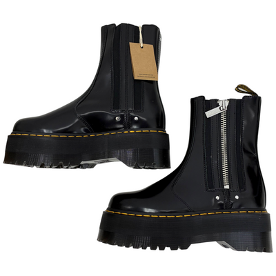 Dr.Martens チェルシーブーツ 2976MAX 26903001 サイズUK6(約25cm相当) ブラック ドクターマーチン 【101060838007】