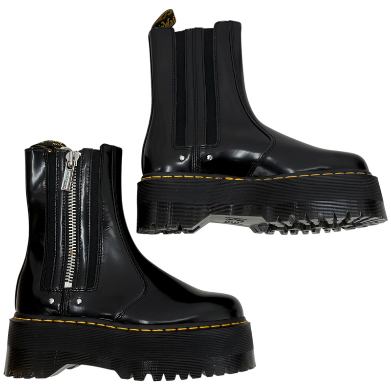 Dr.Martens チェルシーブーツ 2976MAX 26903001 サイズUK6(約25cm相当) ブラック ドクターマーチン 【101060838007】