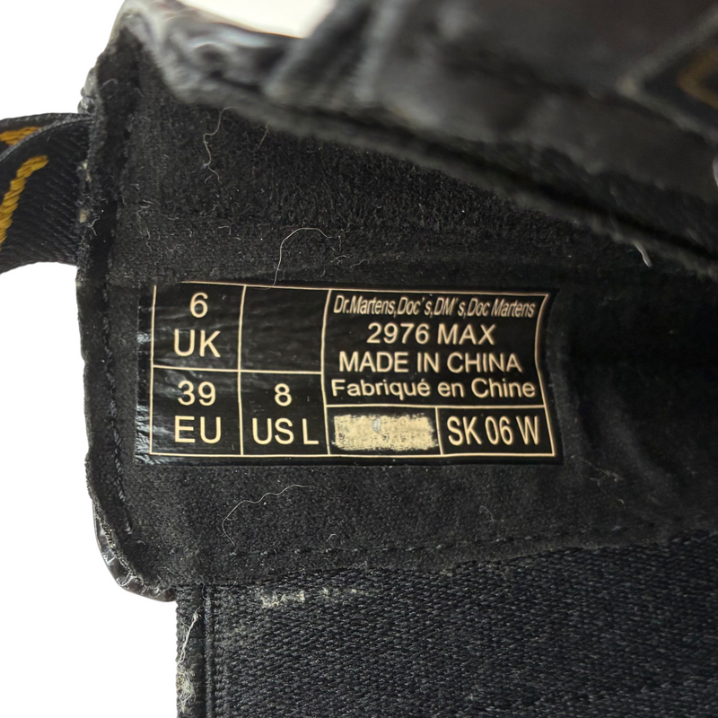 Dr.Martens チェルシーブーツ 2976MAX 26903001 サイズUK6(約25cm相当) ブラック ドクターマーチン 【101060838007】