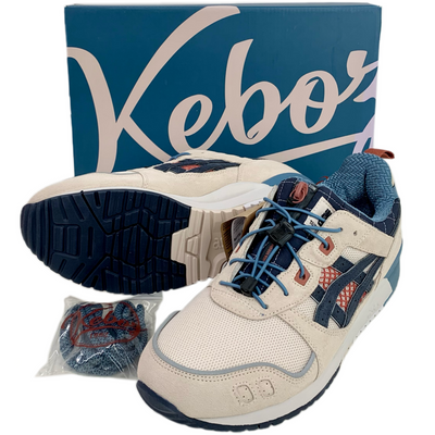 asics×KEBOZ×mita sneakers GEL-LYTE III OG(ゲルライト 3 OG) サイズ27.5cm TAITO 24年6月発売 アシックス×ケボズ×ミタスニーカーズ 【101060858002】