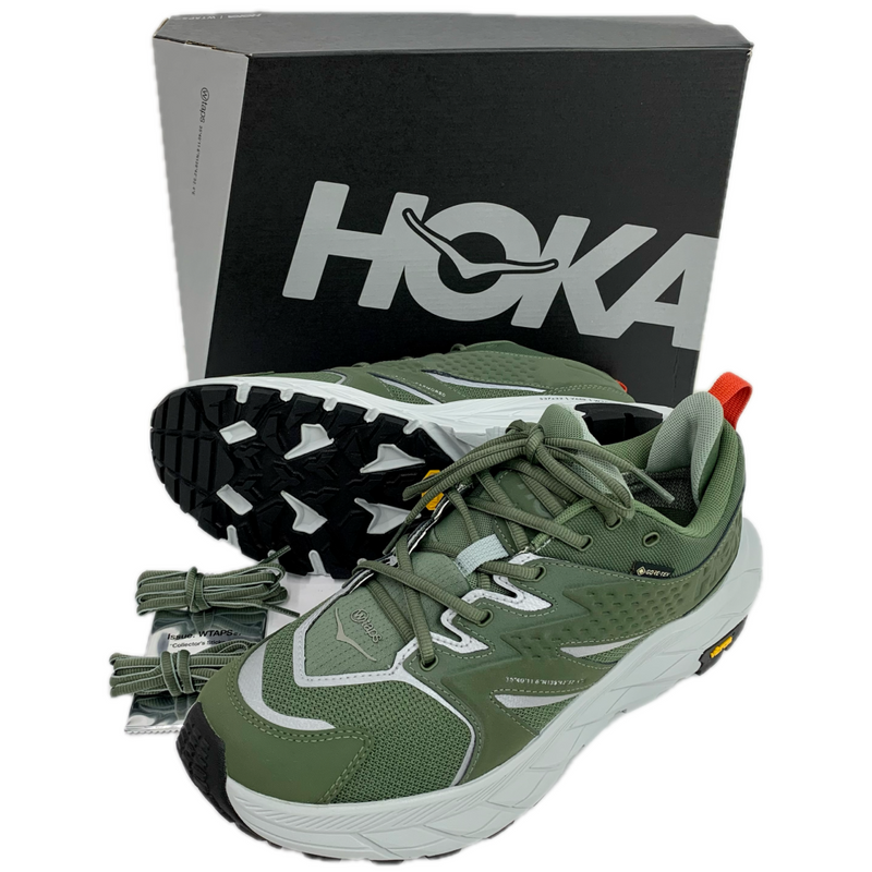 WTAPS×HOKA ONE ONE Anacapa Low GTX(アナカパロー ゴアテックス) 1155397 サイズ27.5cm オリーブドラブ ダブルタップス×ホカオネオネ 【101060859002】