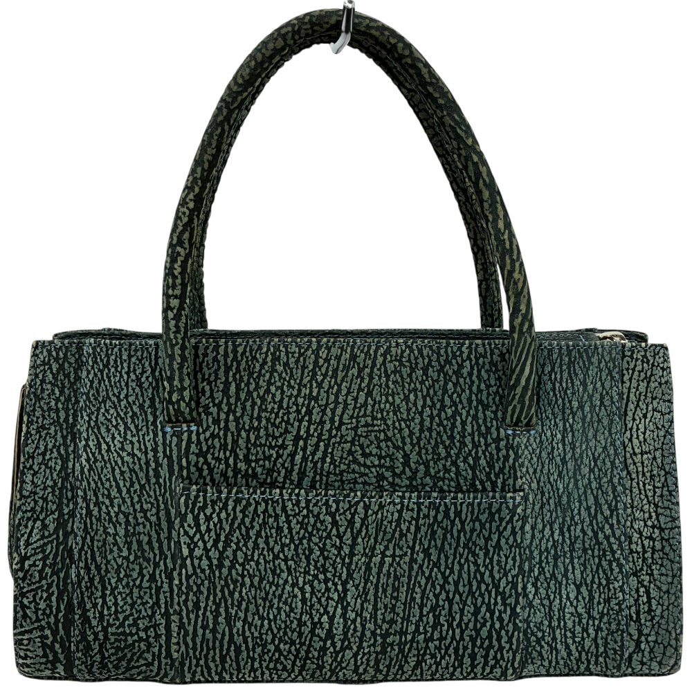 美品　ハンドバッグ　JRA サメ革　シャークスキン　鮫革　レディース　BK JRA認定】最高級 シャークスキン ハンドバッグ トートバッグ 鮫
