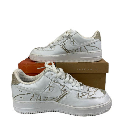 NIKE(ナイキ) AIR FORCE1 LOW PREMIUM(エアフォース1ロープレミアム) 309096-114 ホワイト 27.5ｃｍ メンズ スニーカー 【101061021005】