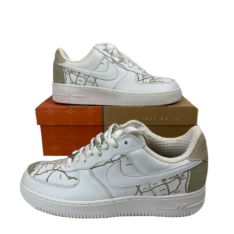 NIKE(ナイキ) AIR FORCE1 LOW PREMIUM(エアフォース1ロープレミアム) 309096-114 ホワイト 27.5ｃｍ メンズ スニーカー 【101061021005】