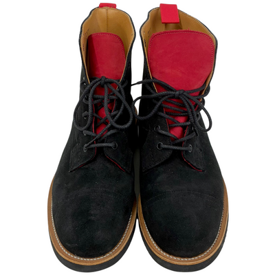 Tricker's スウェードカントリーブーツ M6895 サイズ26cm ブラック トリッカーズ 【101061191006】