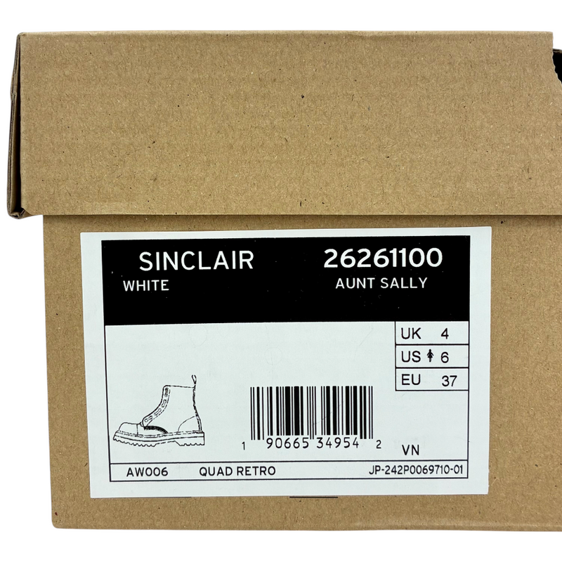 Dr.Martens SINCLAIR ジャングル ブーツ 26261100 サイズUK4(約23cm相当) ホワイト ドクターマーチン 【101061372007】