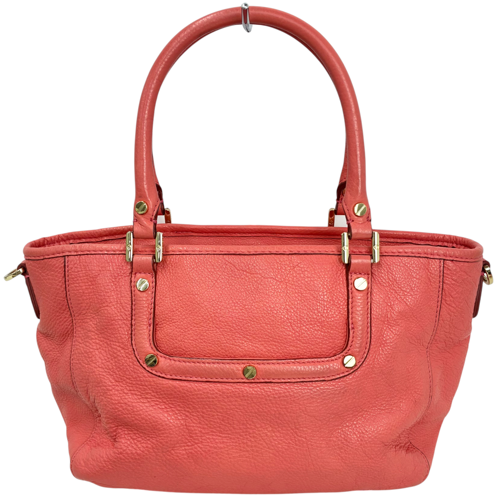 トリーバーチ　2wayバッグ　パーティーバッグ TORY BURCH レザー 2wayバッグ ピンク トリーバーチ 【101061395007