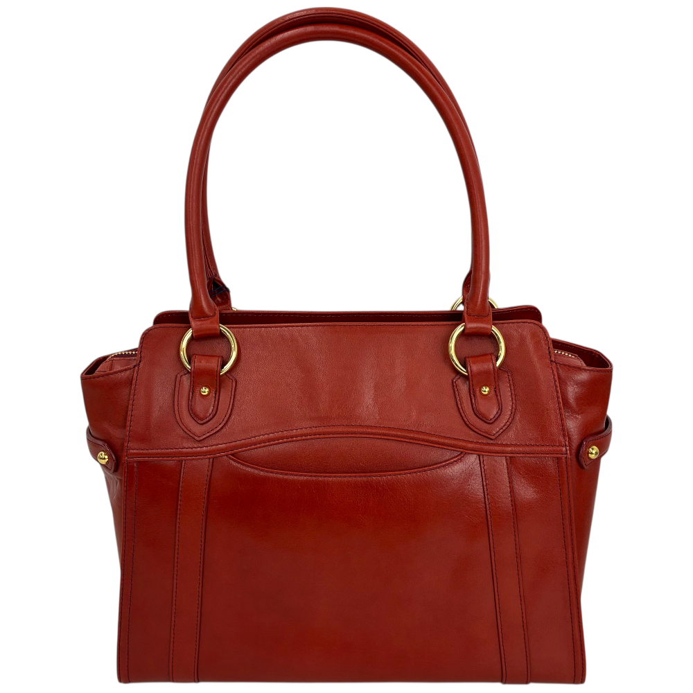 濱野皮革工藝 HAMANO スパイス ラージトートバッグ 18-67630 レッド