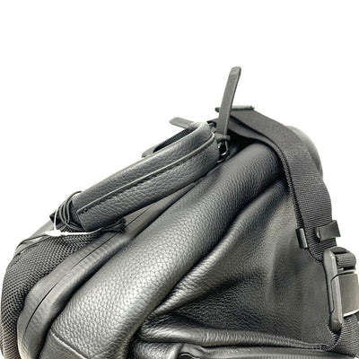 BROSKI AND SUPPLY(ブロスキーアンドサプライ) リュック Adjust-pack ウォータープルーフ レザー ブラック BBOM-926 メンズ バッグ 【101061722005】