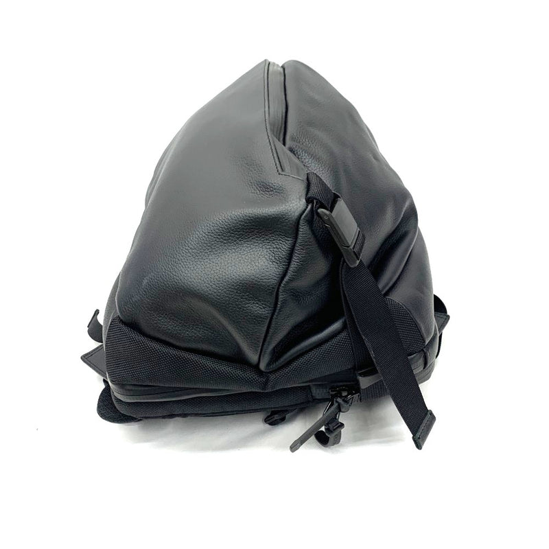 BROSKI AND SUPPLY(ブロスキーアンドサプライ) リュック Adjust-pack ウォータープルーフ レザー ブラック BBOM-926 メンズ バッグ 【101061722005】