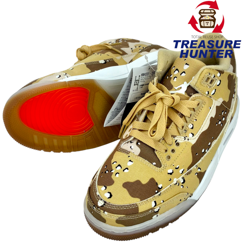 NIKE AIR JORDAN 3 RETRO TEX(エアジョーダン 1 レトロ TEX) HM4301-200 サイズ23.5cm Desert Camo ナイキ 【101061889008】