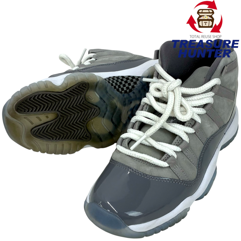 NIKE AIR JORDAN 11 RETRO GS(エア ジョーダン レトロ 11 GS) 378038-005 サイズ23.5cm Cool Grey ナイキ 【101061890008】