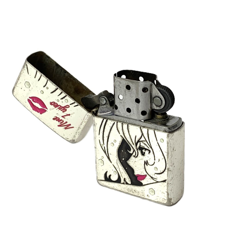 ZIPPO 峰不二子 アフターシャワー 2023年3月製造 シルバー オイルライター ジッポー 【101061898005】