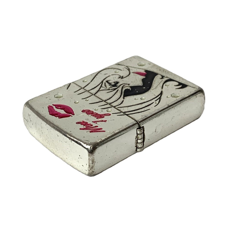 ZIPPO 峰不二子 アフターシャワー 2023年3月製造 シルバー オイルライター ジッポー 【101061898005】