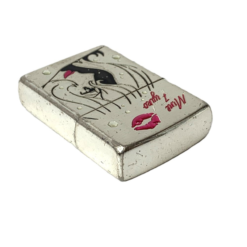 ZIPPO 峰不二子 アフターシャワー 2023年3月製造 シルバー オイルライター ジッポー 【101061898005】