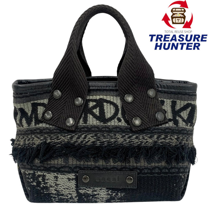 sacai×Eric Haze Jacquard Tote Small ジャガードトートバッグ