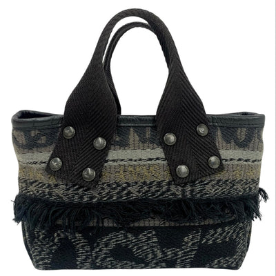sacai×Eric Haze Jacquard Tote Small ジャガードトートバッグ ブラック 23SS サカイ 【101062146007】