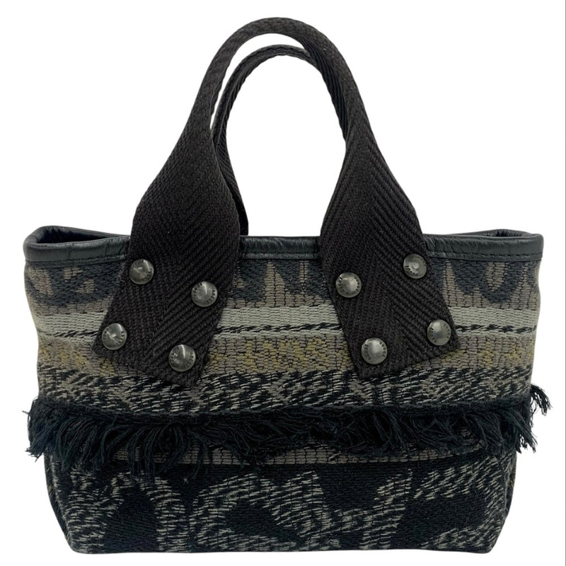 sacai×Eric Haze Jacquard Tote Small ジャガードトートバッグ ブラック 23SS サカイ 【101062146007】