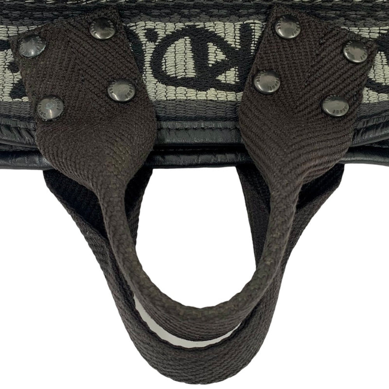 sacai×Eric Haze Jacquard Tote Small ジャガードトートバッグ ブラック 23SS サカイ 【101062146007】