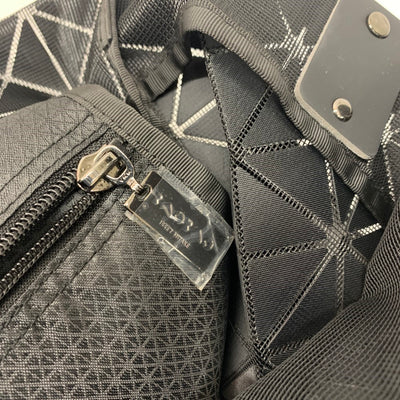 BAO BAO ISSEY MIYAKE ジオメトリックパネル ブラック BB53-AG321 バオバオ イッセイミヤケ ハンドバッグ トートバッグ 未使用 【101062175008】