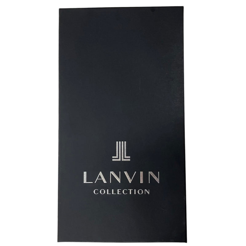 LANVIN スリッポンドレスシューズ 83449 サイズ25cm ブラウン ランバン 【101062204006】