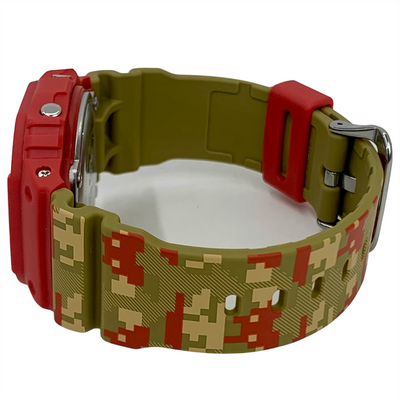 CASIO×SUPER MARIO BROTHERS G-SHOCK 腕時計 DW-5600SMB-4JR 20気圧防水 カシオ×スーパーマリオブラザーズ 【101062248006】